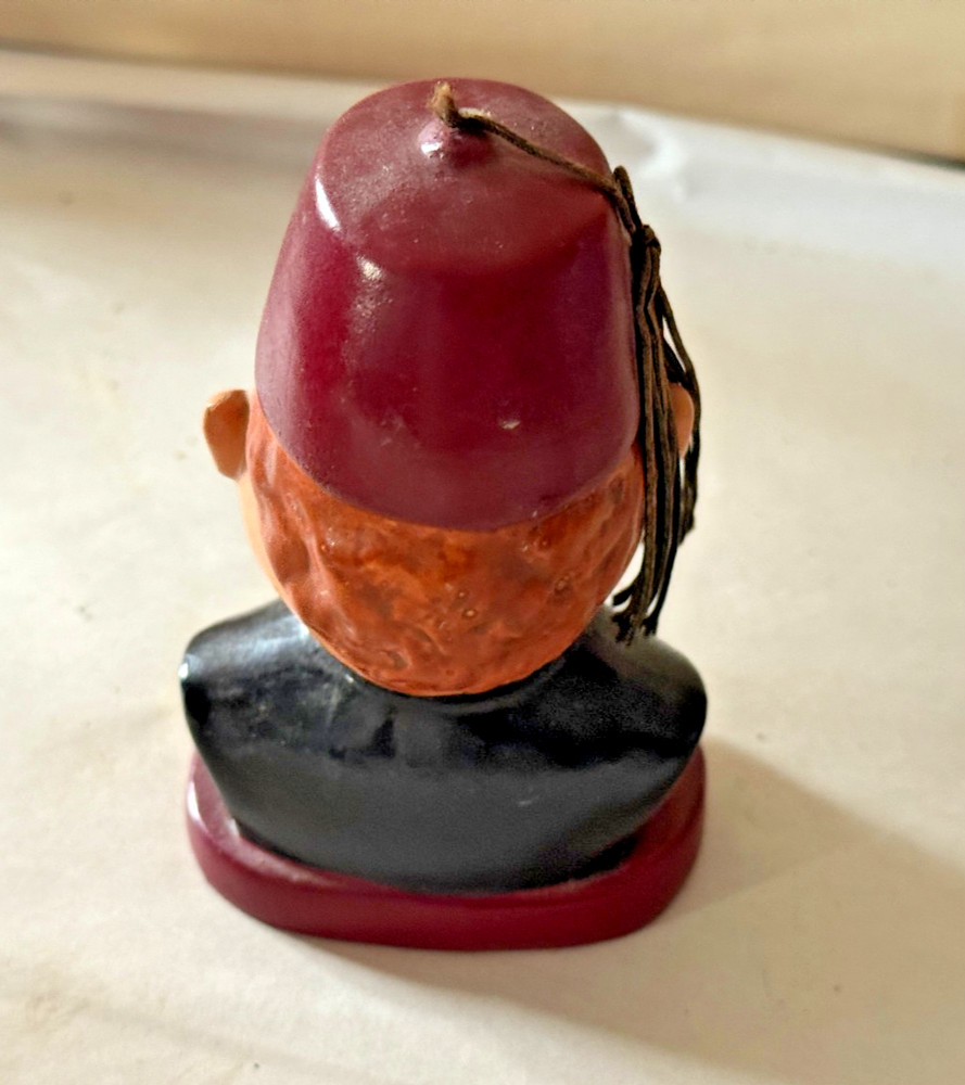 Vintage Shriner Masonic Composition Bobblehead Figurine