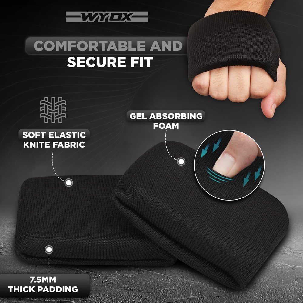 Boxing Hand Wraps Inner Gloves, Elasticated Thumb Loop Bandages Mexican Style...