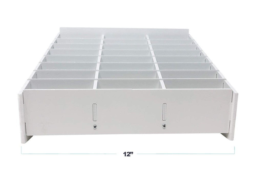 Classroom Cell Storage Cubby and Calculator Storage Caddy Box - 24 Slots Cell...