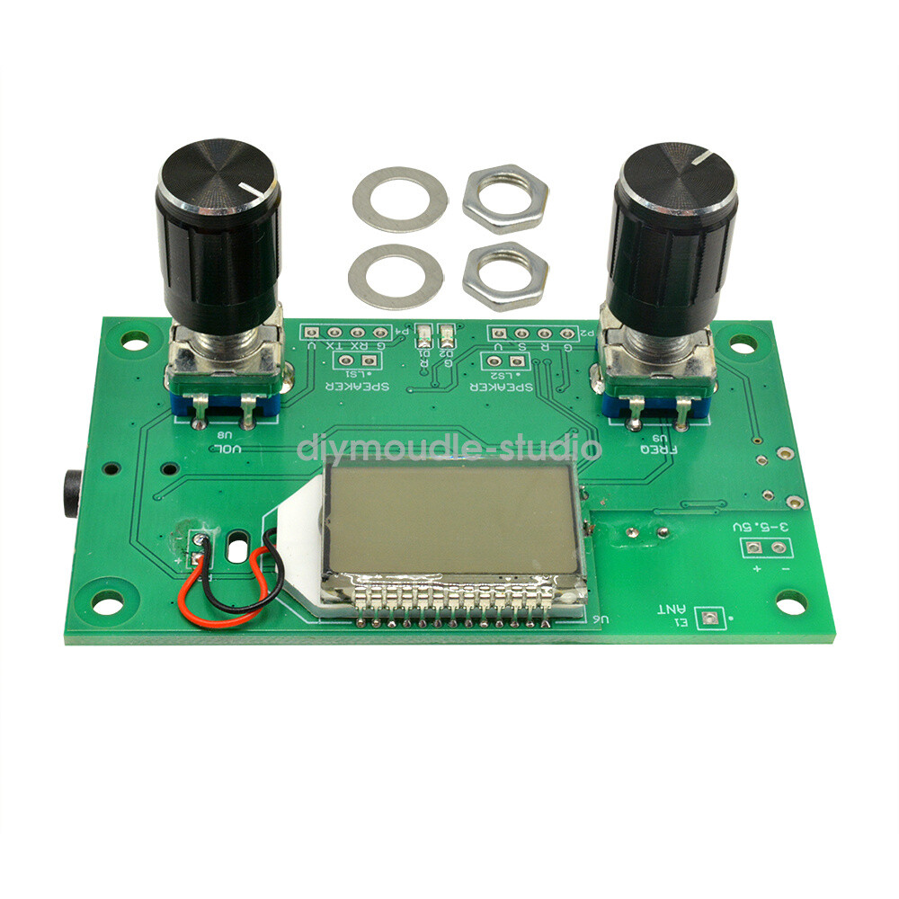 Digital Stereo DSP PLL FM Radio Receiver 87-108MHz Module with Serial Control