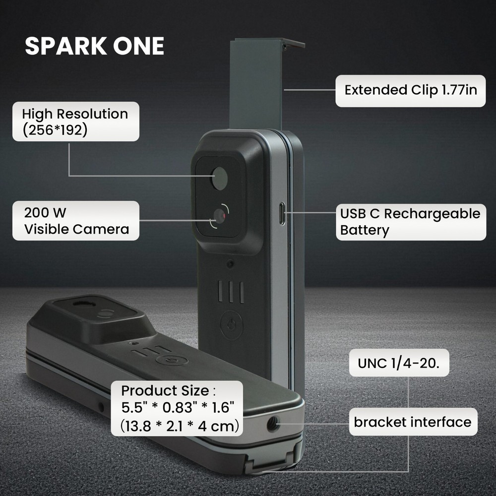 256x192 IR Resolution Imager Camera Wireless Thermal Imaging Camera Handheld