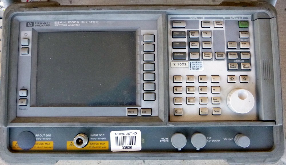 HP ESA-L1500A Spectrum Analyzer