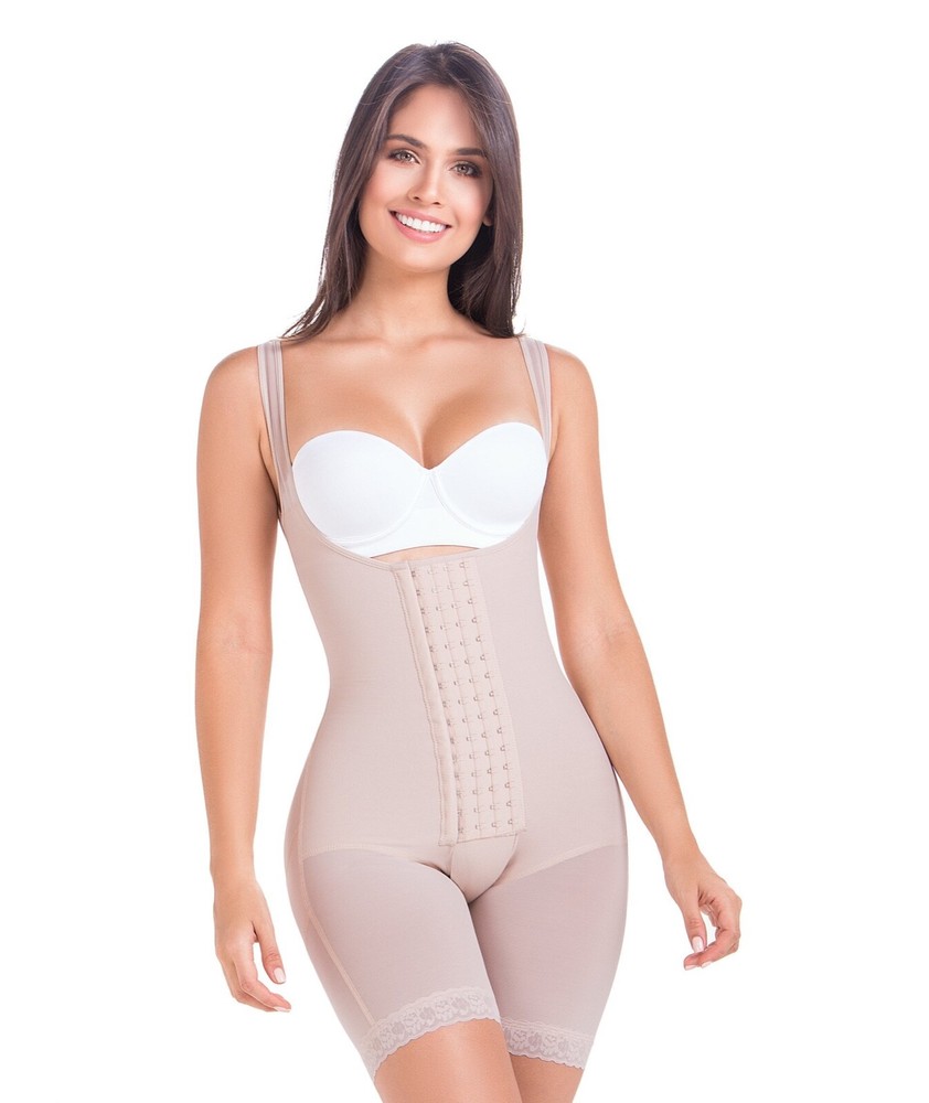 MARIA E 9412 COMPRESSION SHAPEWEAR POST SURGERY C-SECTION BUTT LIFTER W/ ZIPPER