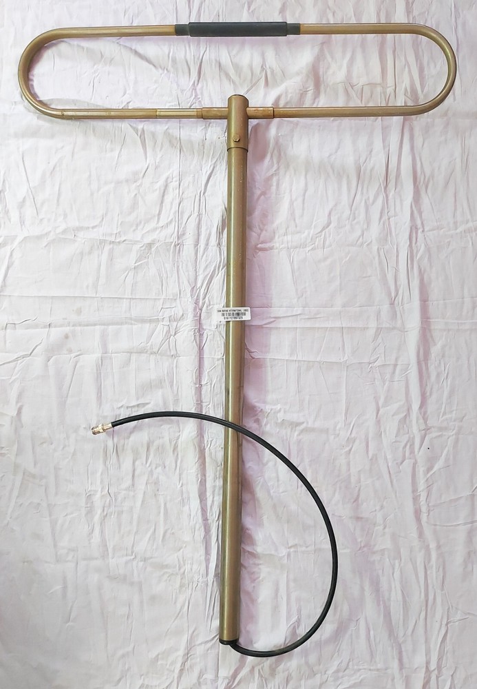 Broadband VHF sidemount dipole 240-320 MHz stainless steel