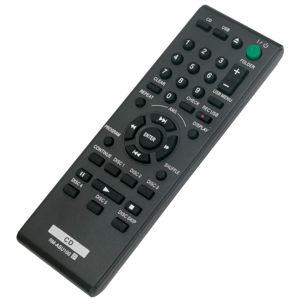 New RM-ASU100 Replace Remote for Sony CDP-CE500 CDPCE500 Compact Disc Player