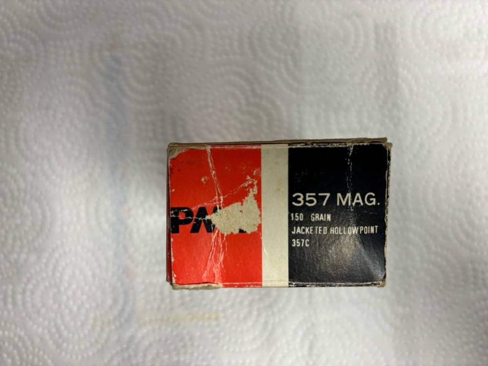PMC Vintage .357 Magnum Empty Ammunition Box