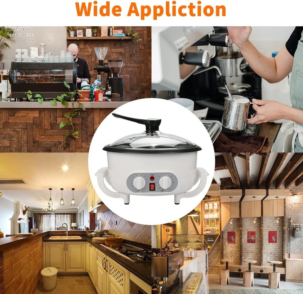 High Efficiency Coffee Roaster Machine, 750g Capacity