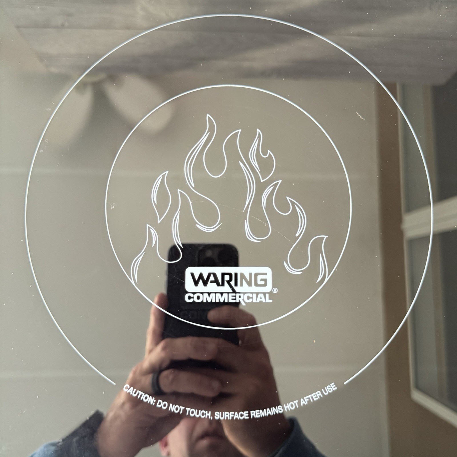 Waring Commercial WIH200 Single Induction Range Hot Plate Burner Timer Power Set