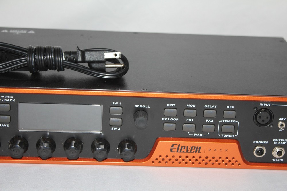 Avid Eleven Rack 9100-59335-01 Multi Effects Processor Interface