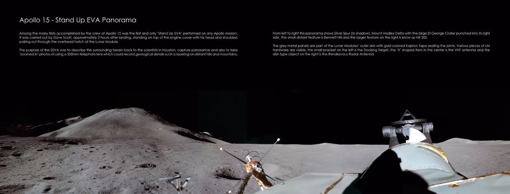 APOLLO: THE PANORAMAS - Hardcover book