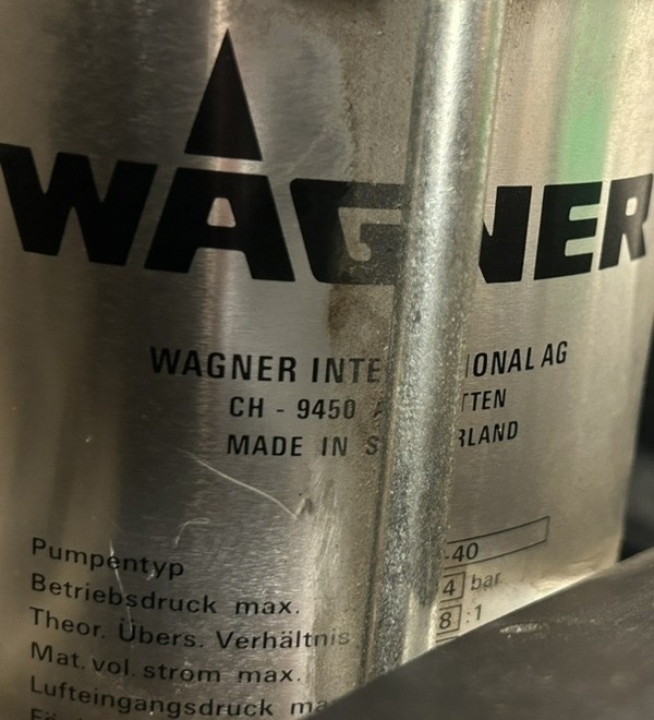 Wagner CH-9450 Paint Piston Pump