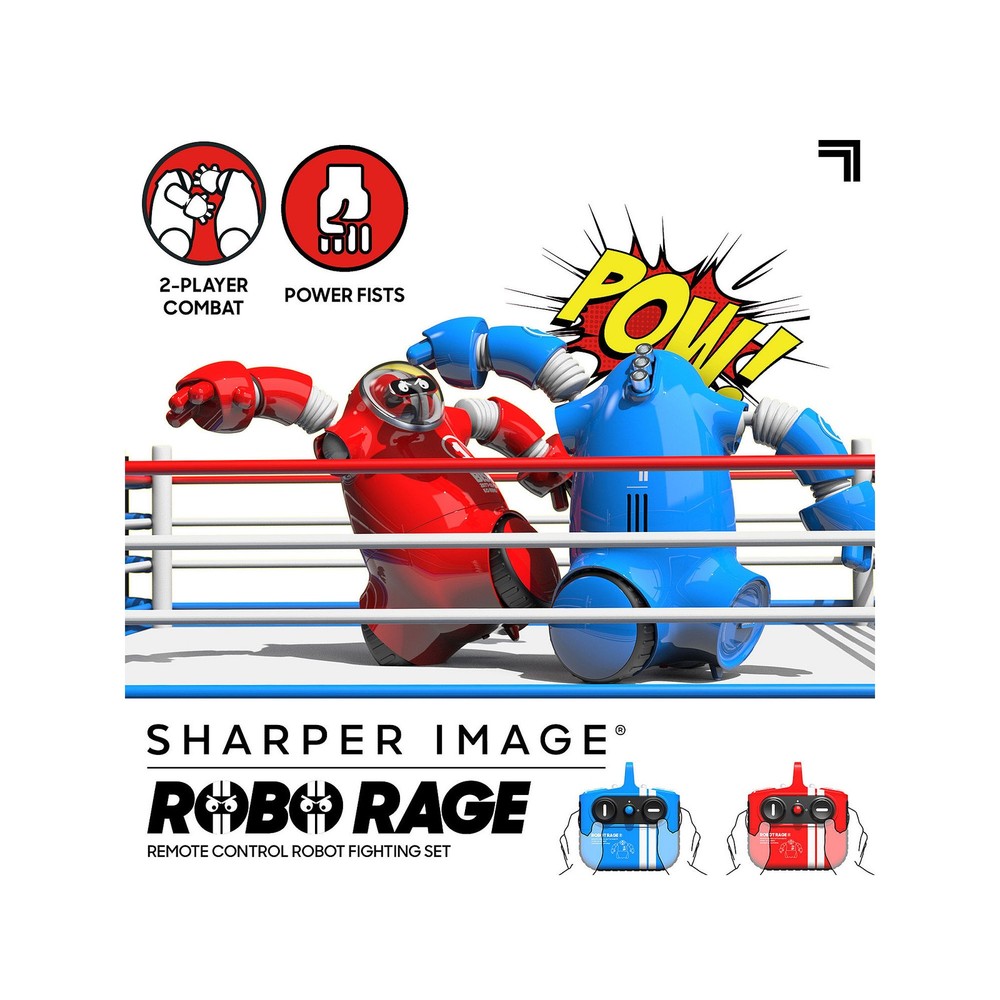 Sharper Image Robo Rage Remote Control Two-Player Robot Fighting Set