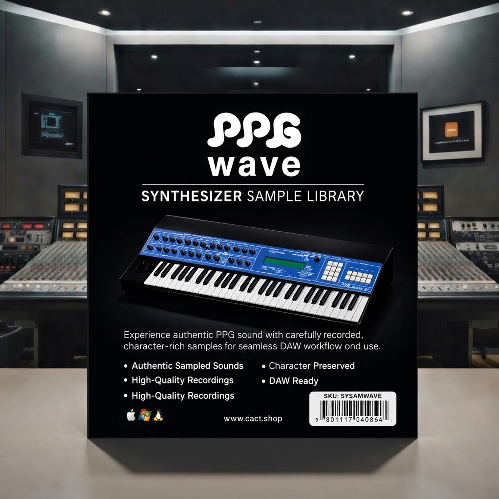 PPG Wave Synthesizer Sample Library