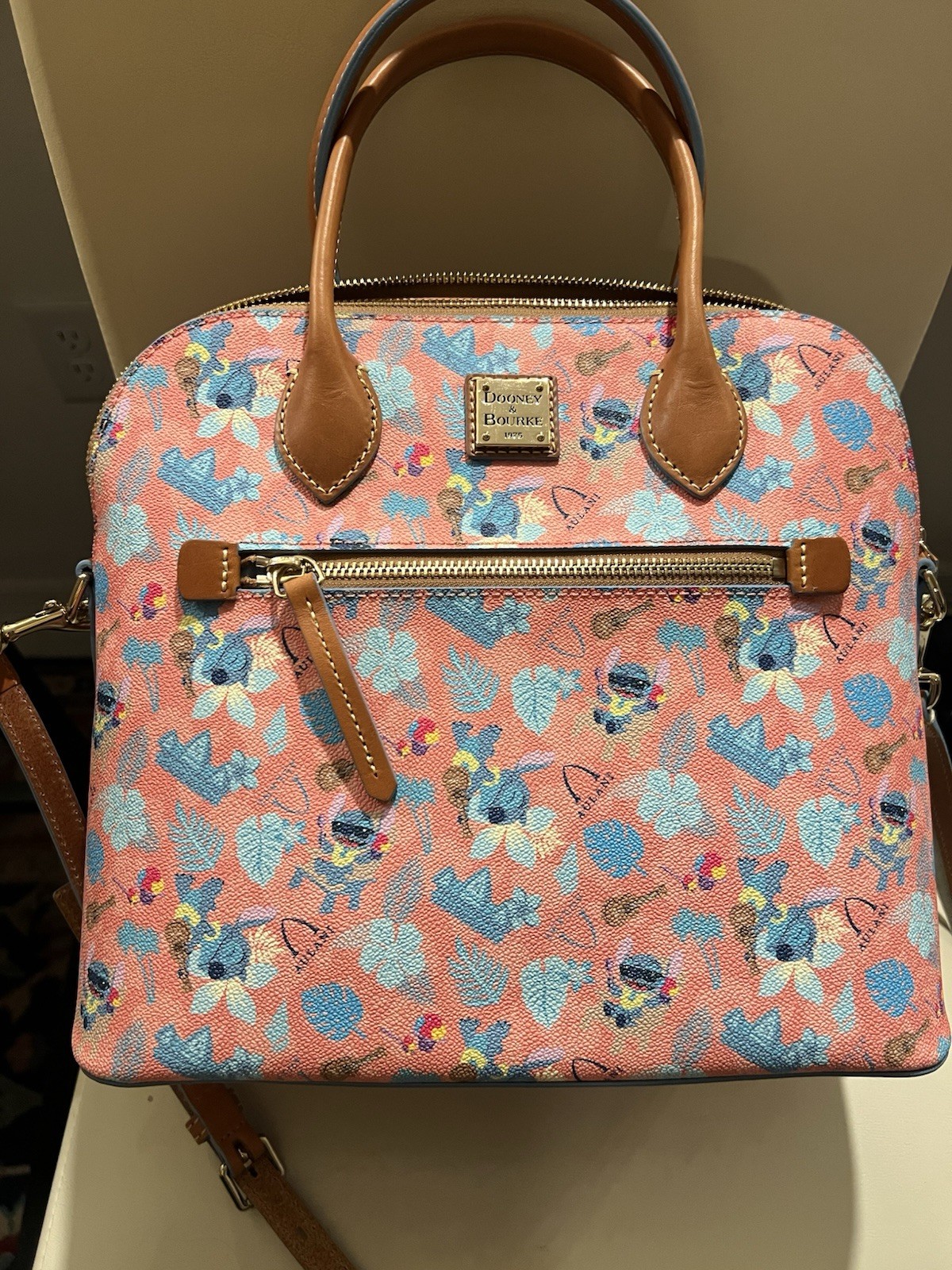 Disney Dooney & Bourke Aulani Stitch Satchel