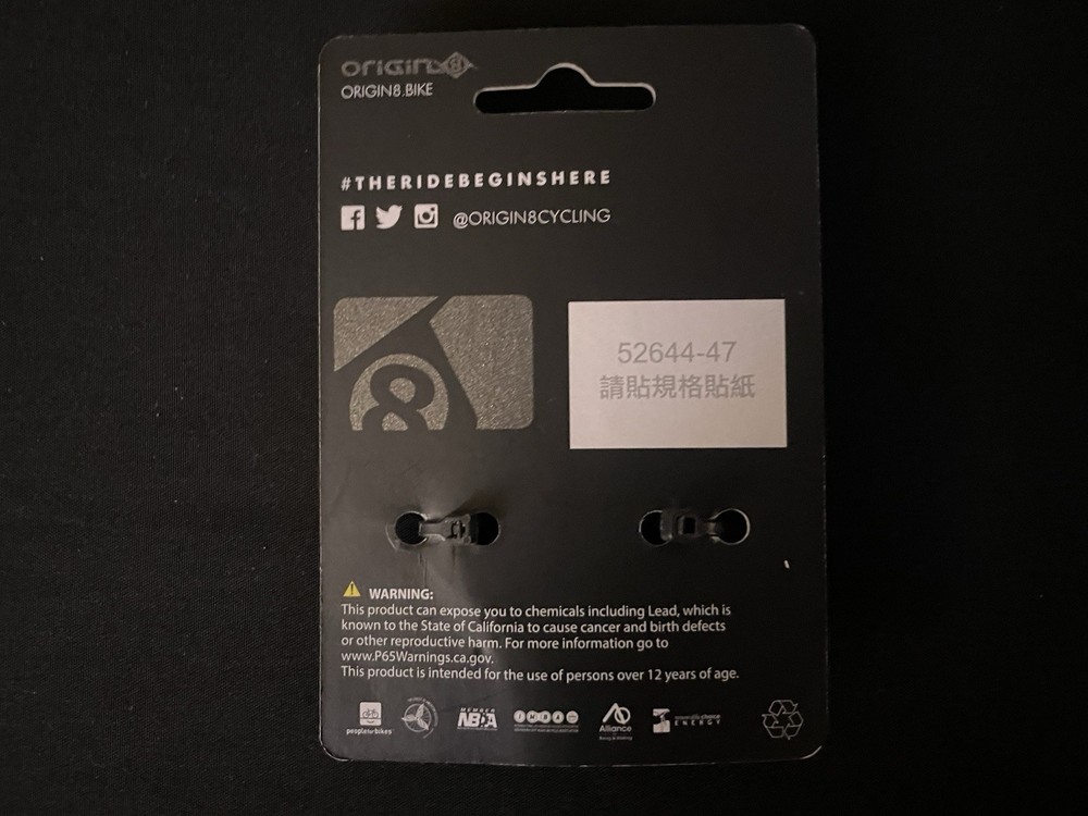 Origin8 Quick Release Seatpost Clamp Black 31.8mm