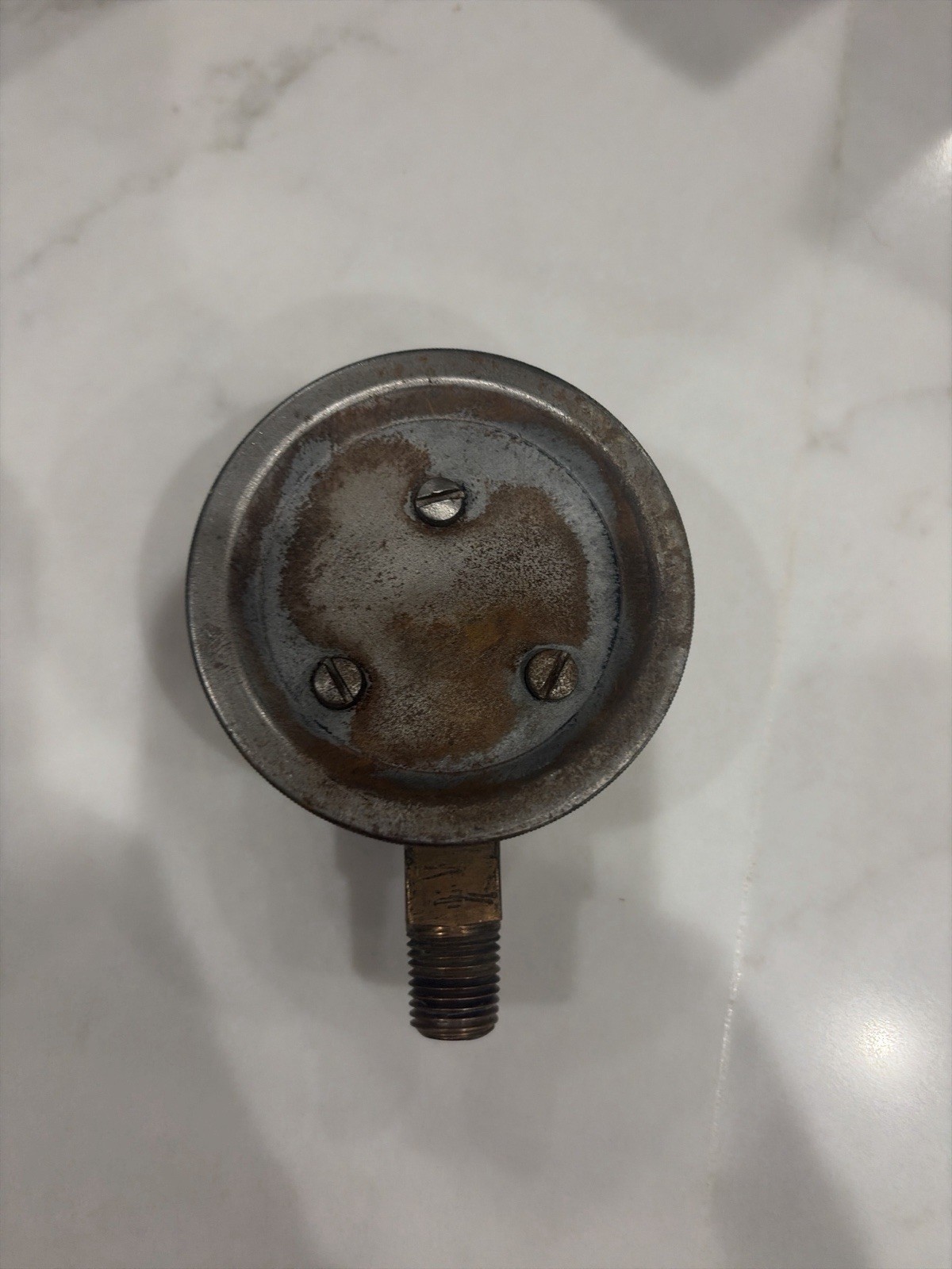 Vintage U.S. Gauge Co NY 0–50 PSI Pressure Gauge 2½” Brass Steampunk Industrial