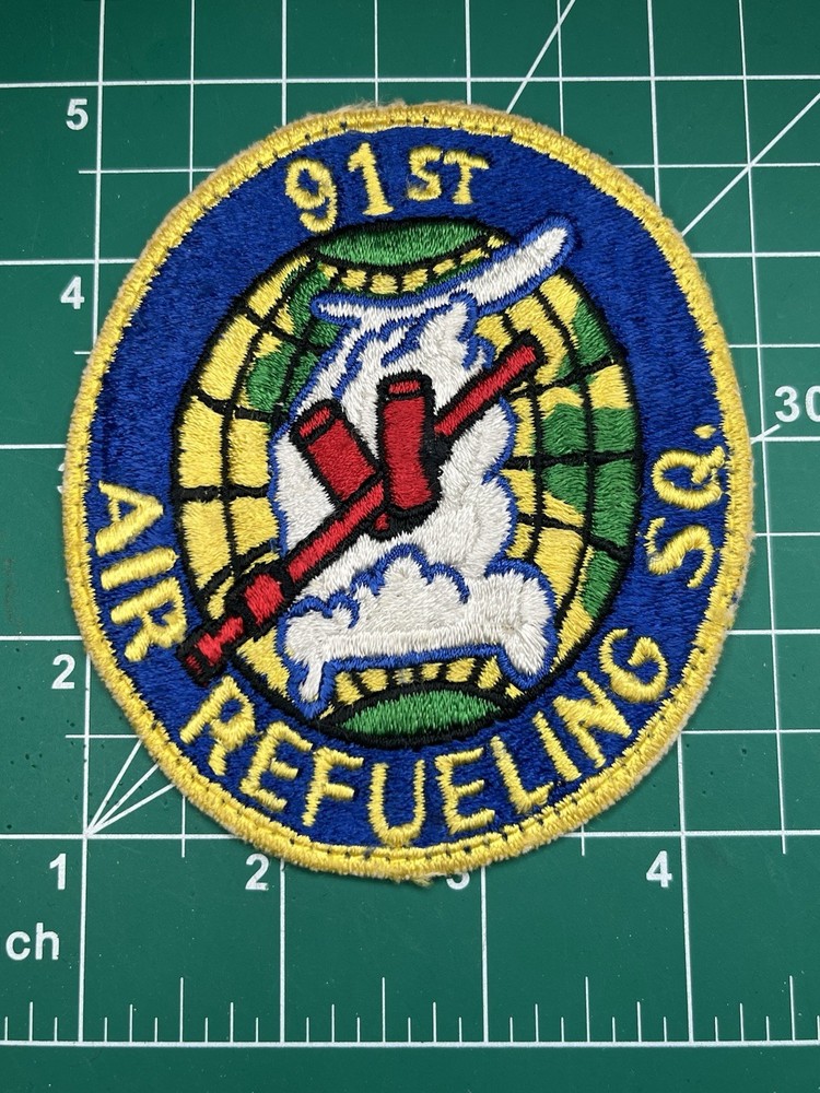 USAF Air Force 91st Air Fueling Squadron Patch