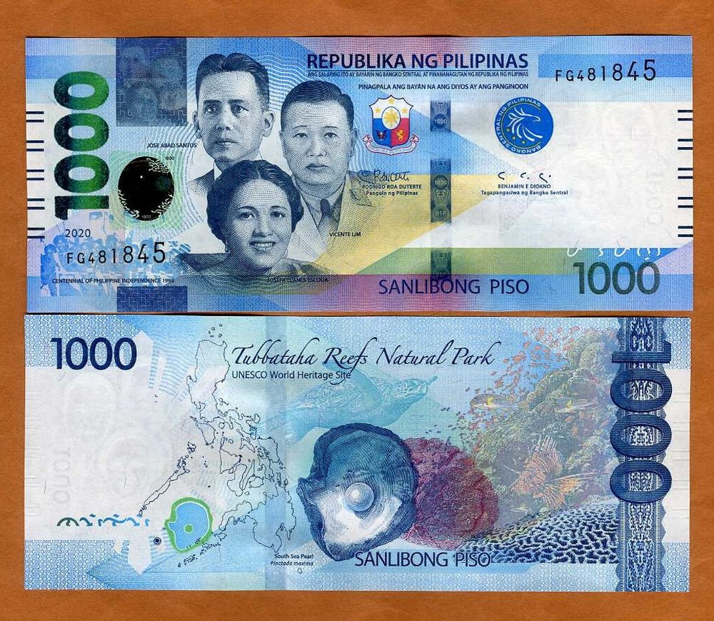 Philippines, 1000 Piso, 2020, P-211, UNC