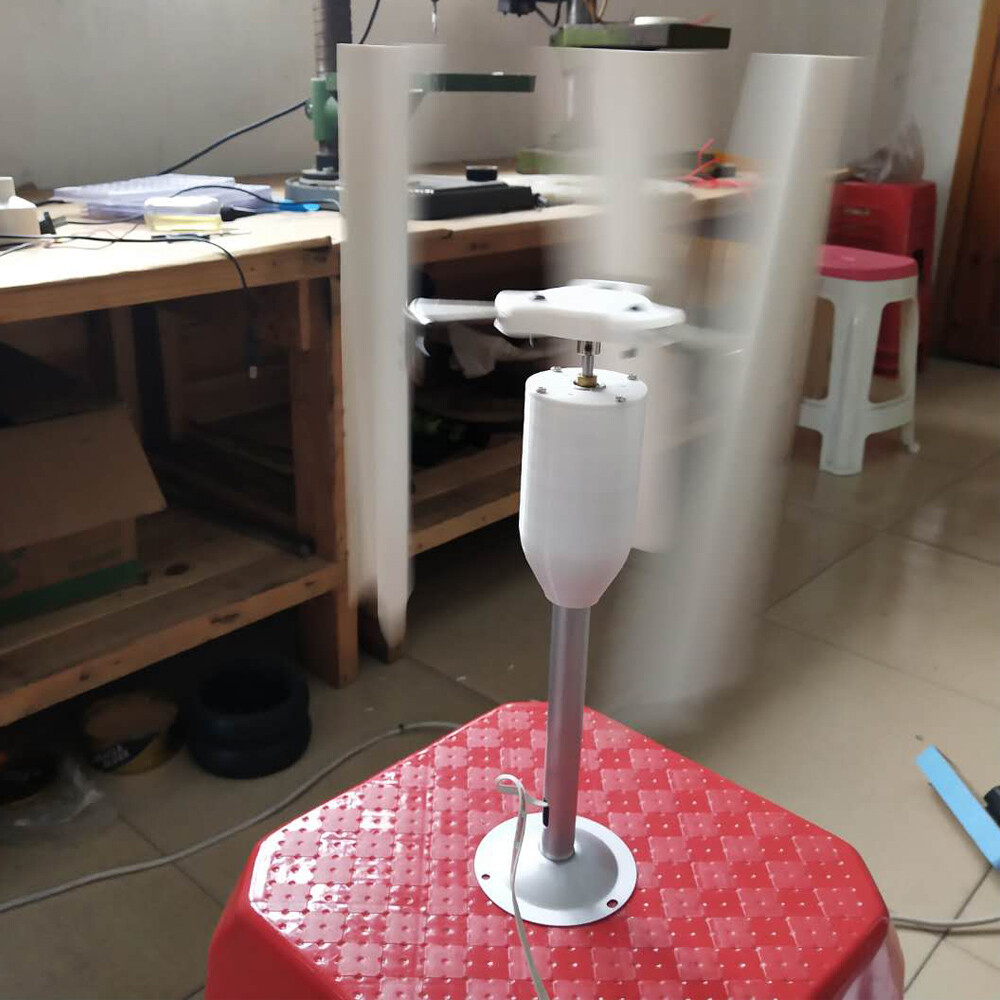 12V Permanent Magnet Generator 3-Phase Vertical Axis Wind Turbine Teach Model US