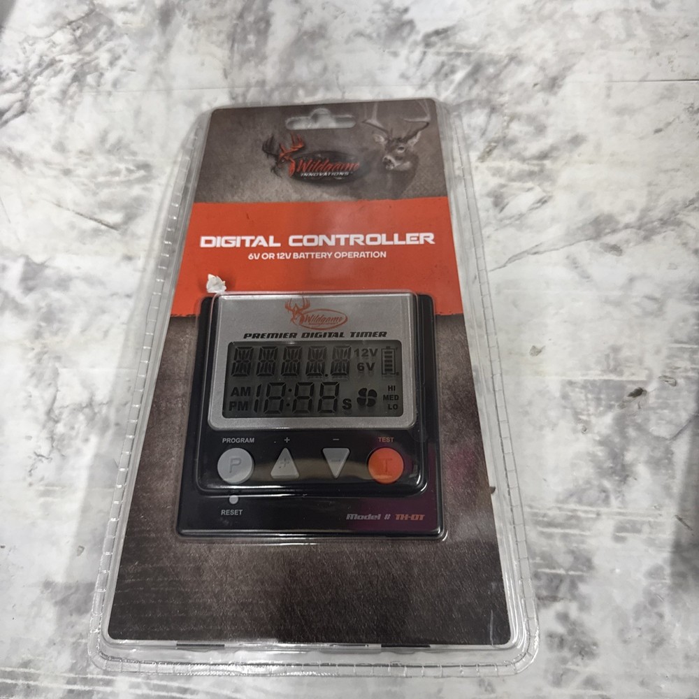 Wildgame Innovations Digital Controller Timer 6V or 12V Battery Operation  TH-DT