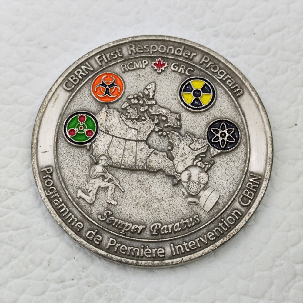 RCMP CBRNE Operations First Responder Program Challenge Coin