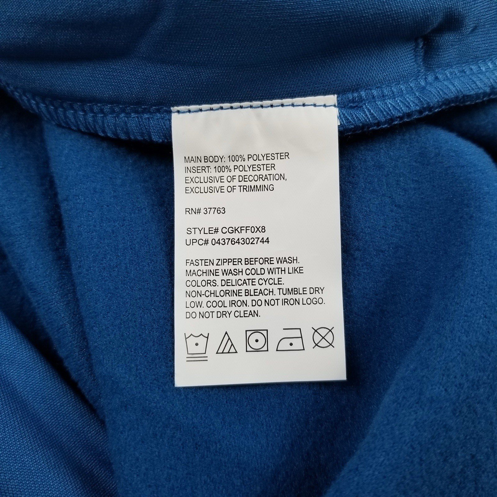 Callaway Opti-Series Men's XL Blue 1/4 Zip Pullover UPF50