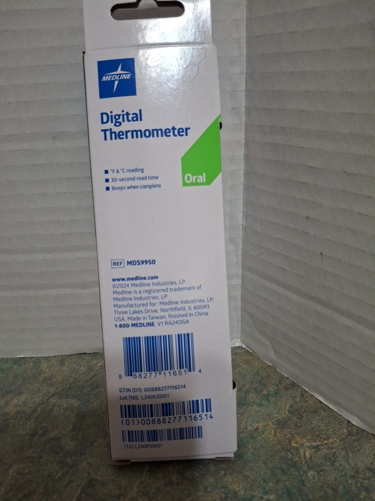 Medline 30-Second Digital Stick Thermometer