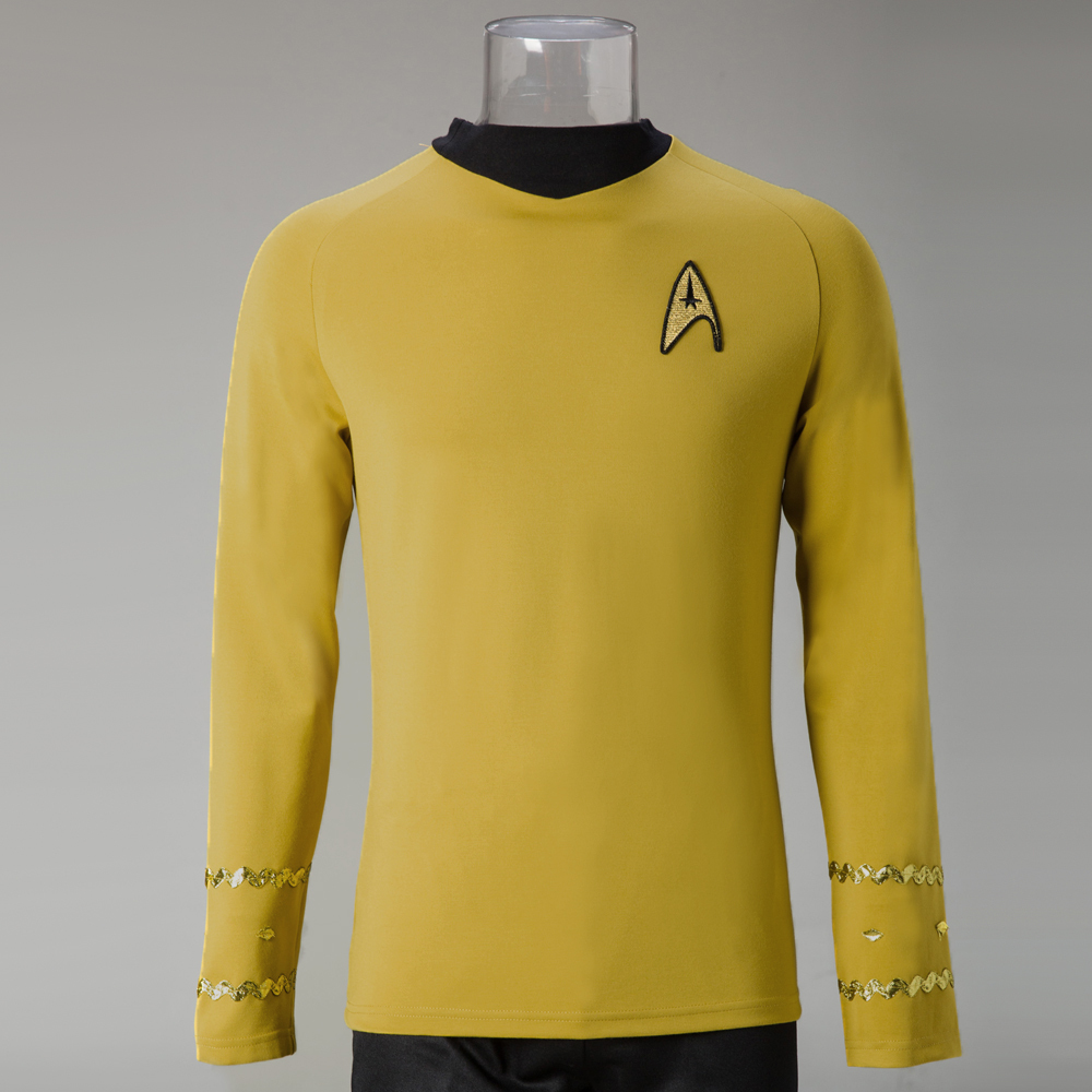 TOS The Original Series Uniform Costume Shirt, New, Free Shipping