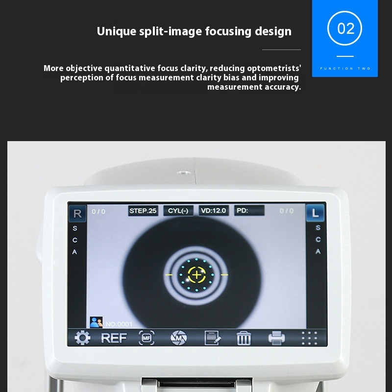 Computerized Optometry RM-8100 Auto Focus Upper and Lower Auto Tracking