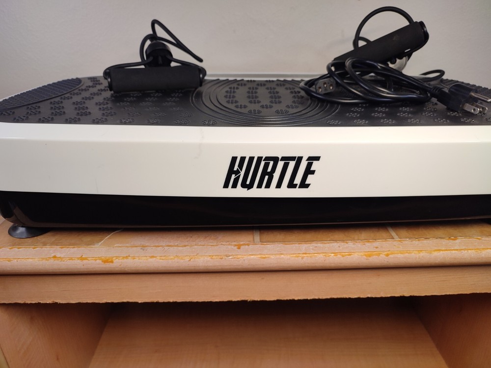 HURTLE *NO REMOTE* White Vibration Platform Board Exercise HURVBTR36