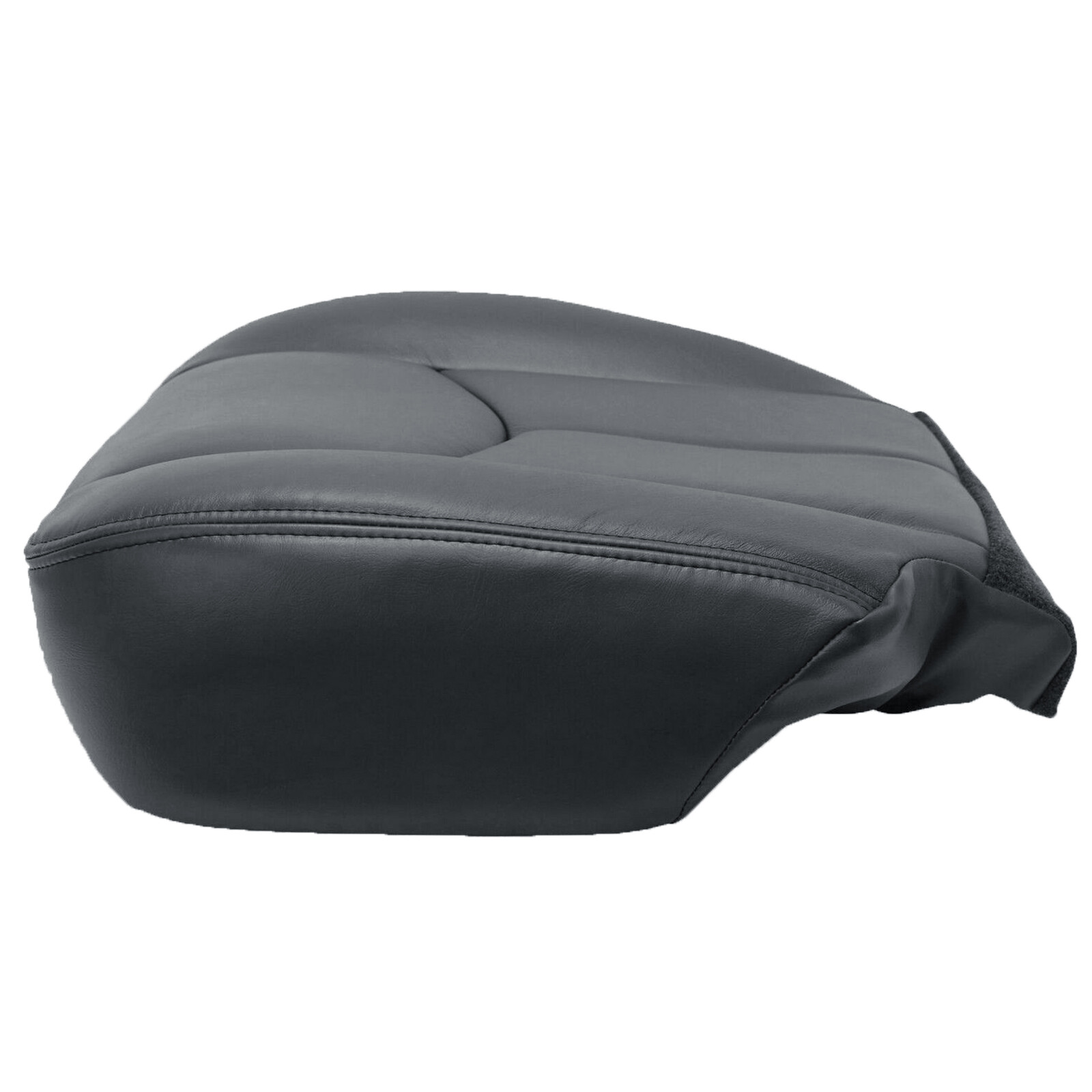 For 2003-2007 Chevy Silverado 1500 2500 HD Driver Bottom Seat Cover Dark Gray