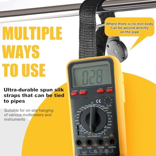 Sets Magnetic Hanging Strap Compatible with Fluke Hanging Loop Strap Magnet 2