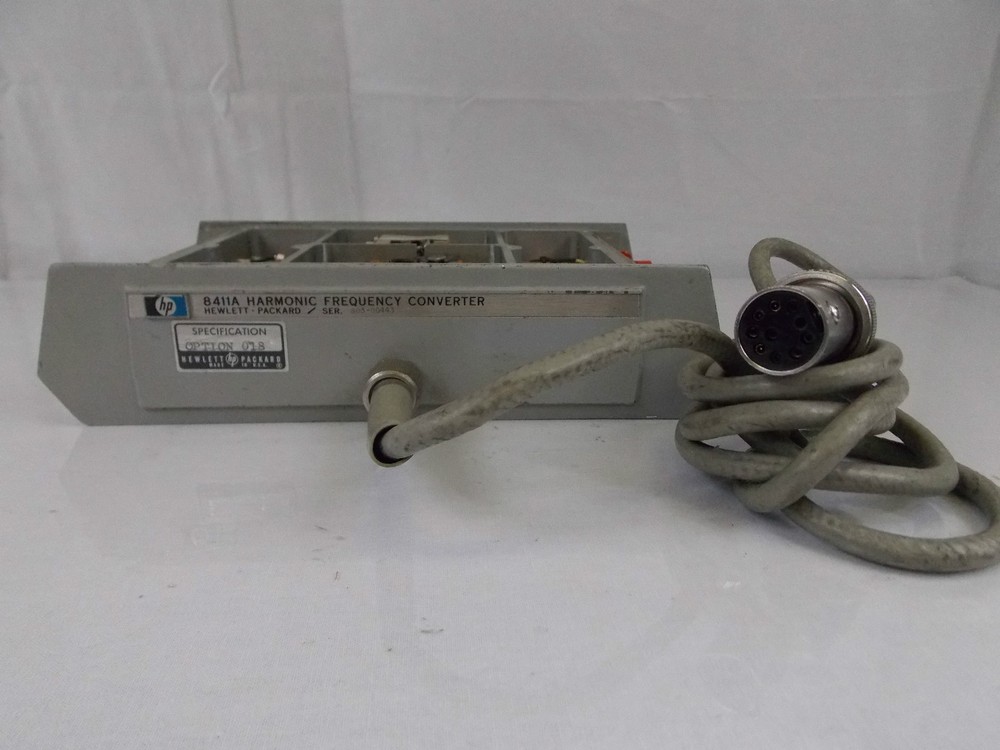 HP AGILENT 8411A HARMONIC FREQUENCY CONVERTER OPT 018