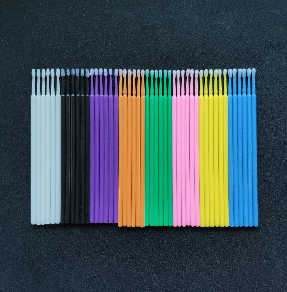1000Pc Micro Brushes Applicators Microbrush Dental (Regular,Fine,Super Fine) Eye