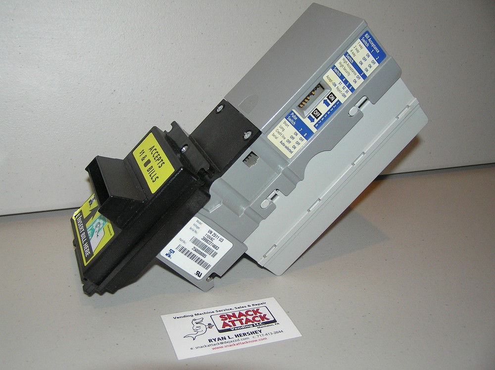 (AP) AUTOMATIC PRODUCTS SNACK 6600 & 7600 (2) BILL VALIDATOR MOUNTING BRACKETS