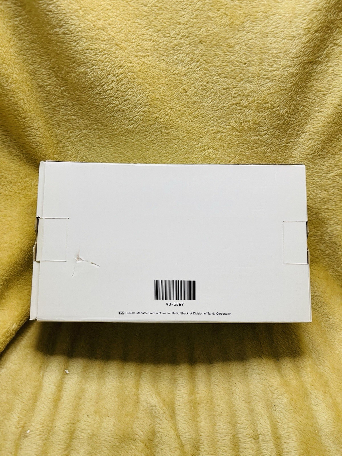 Vintage Realistic Radio Shack Minimus 0.4 Portable Amplified Speakers #40-1267