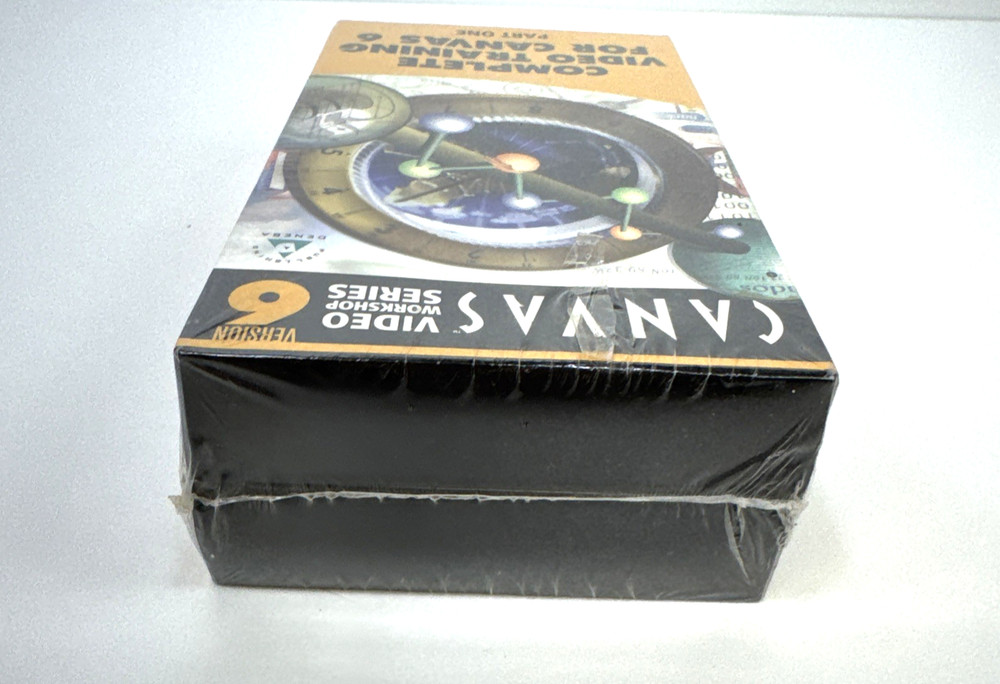 Canvas 6 VHS 2 Part Video Workshop Series (Sealed)