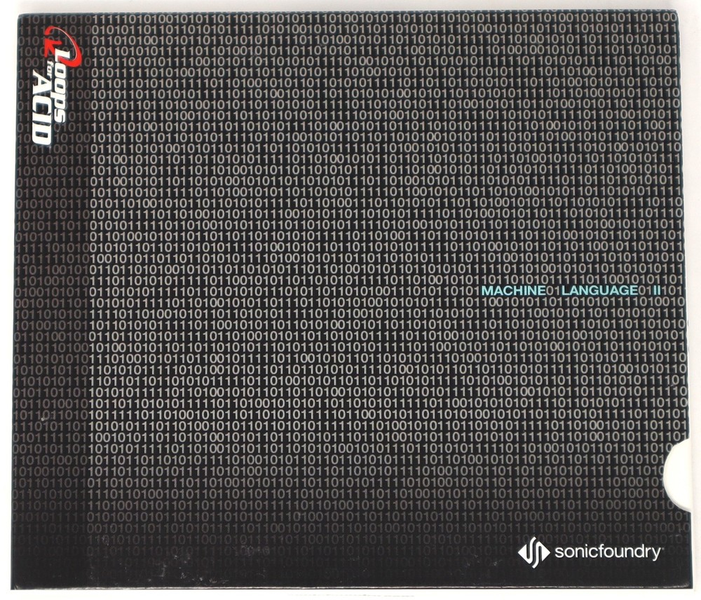 Sonic Foundry Machine Language 2 Loops For Acid Sample/Sound Library/Sampling CD