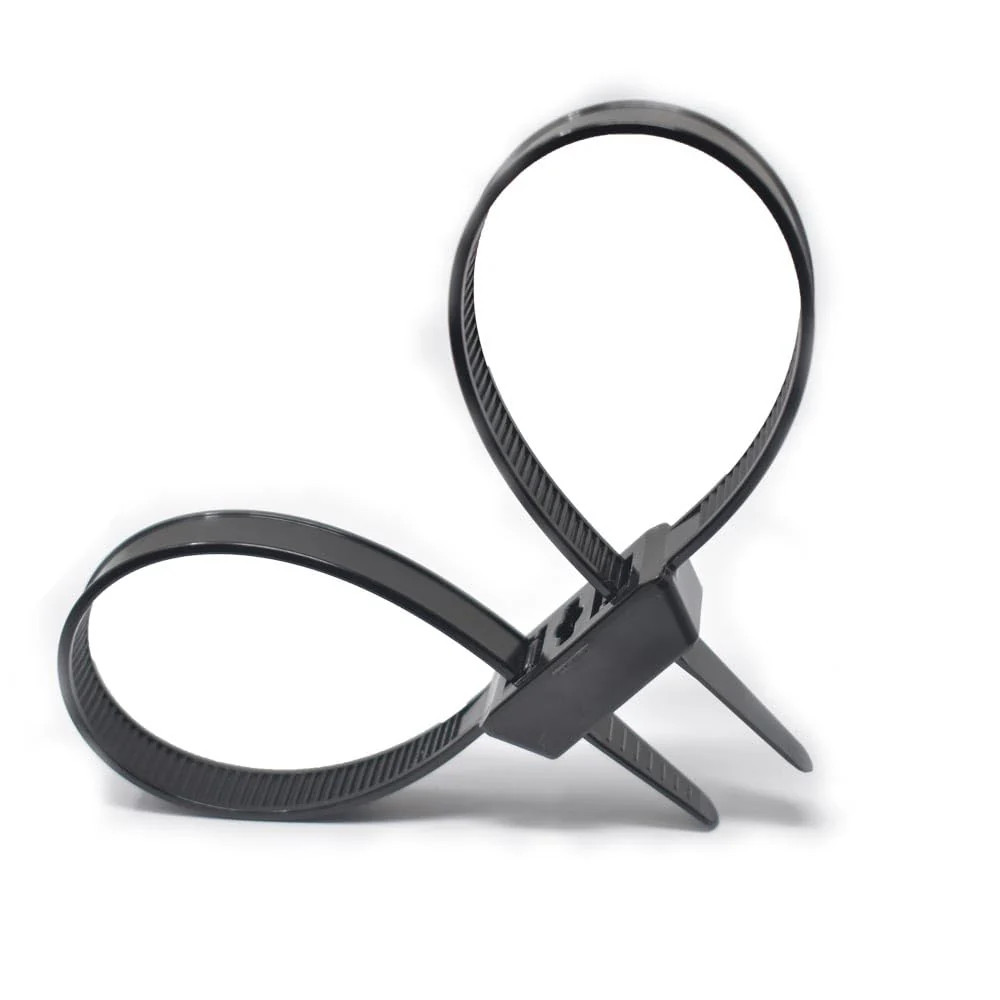 #DL19 Dual Loop Cable Tie 19" Black 50/Bag