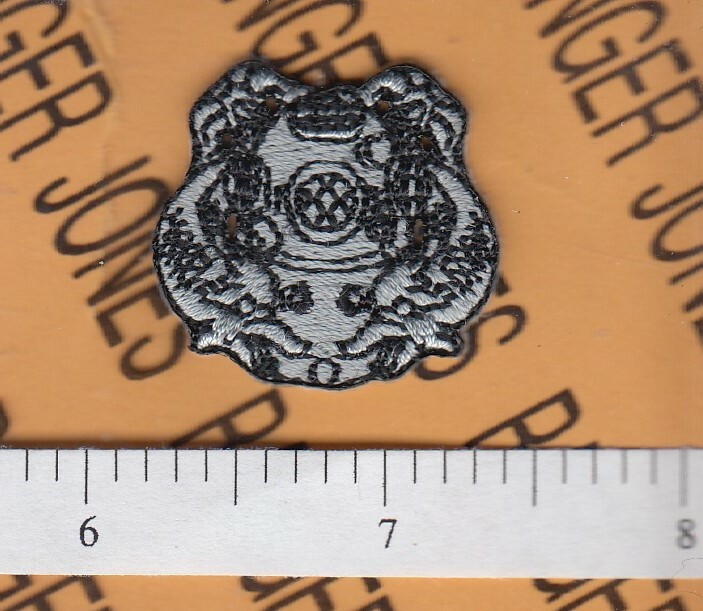 US Army Diver First Class 1.25" cloth qualification award patch c/e