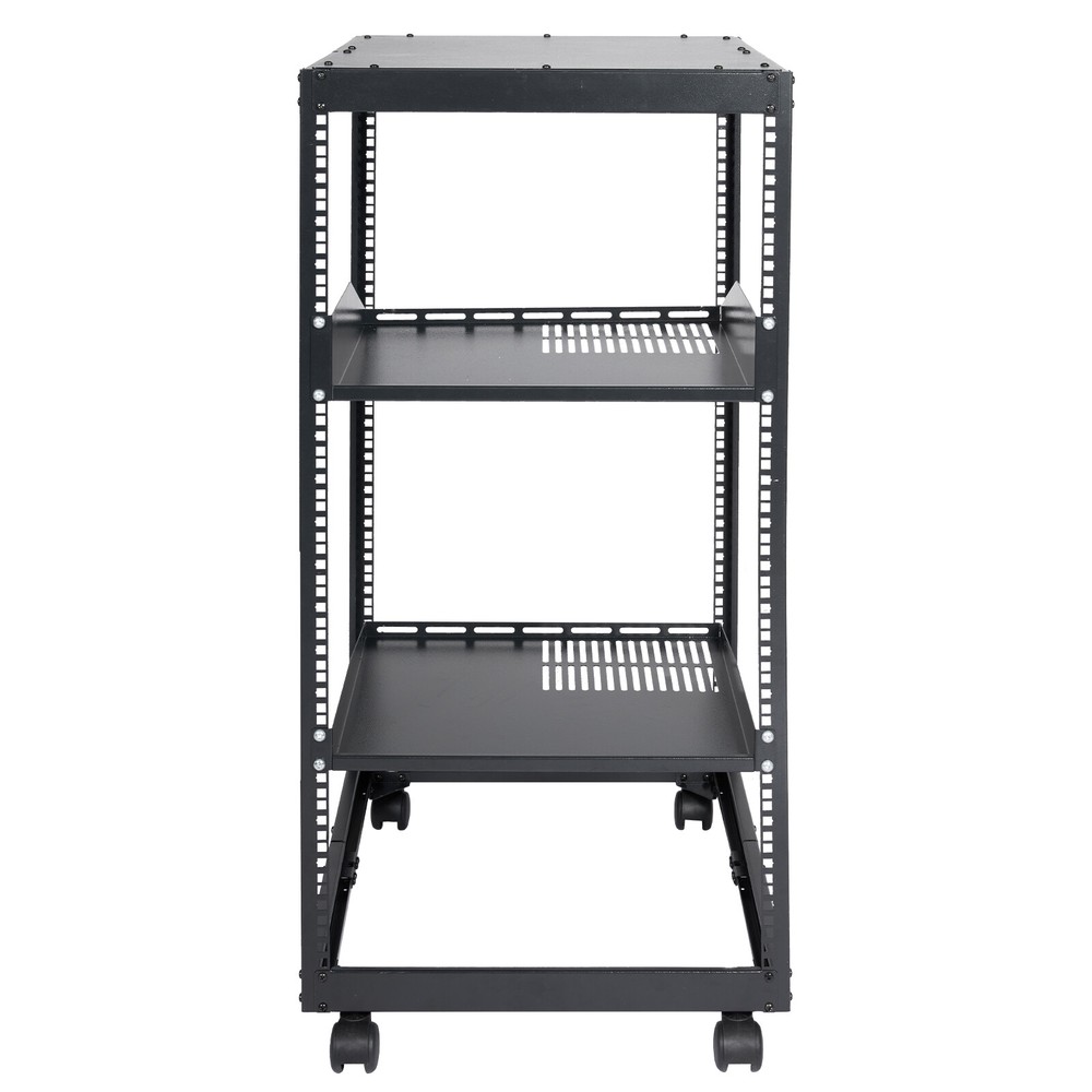 20U 4 Post Open Frame Server Rack Network Enclosure 23''-40'' Adjustable
