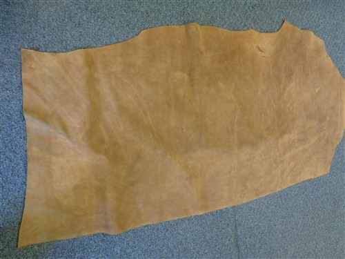 LEATHER HIDE BROWN 59" X 28 3/4"