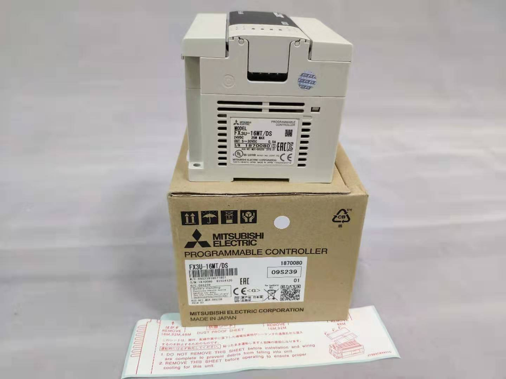 1PC New Mitsubishi FX3U-16MT-DS Programmable Controller FX3U-16MT/DS Fast Ship