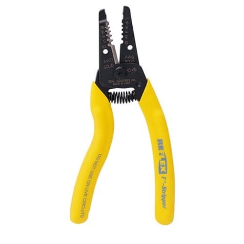 Ideal 45-415 10-18 AWG Solid Spring Loaded Automatic Reflex Premium T-5 Stripper