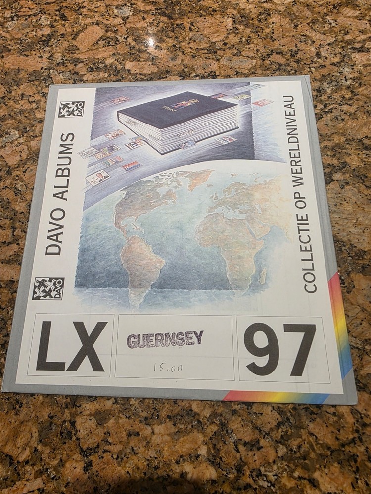 DAVO LUXE HINGELESS SUPPLEMENT-various countries-NEW NEVER USED-see list