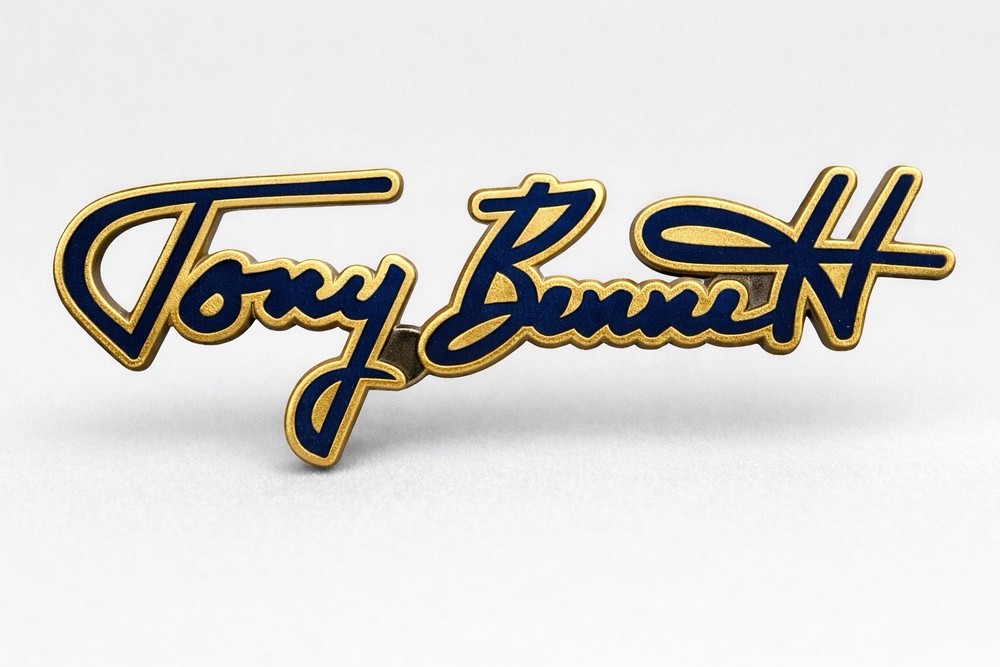 Limited edition VIP Tony Bennett court pin 2 inches Pre-order Virginia UVA