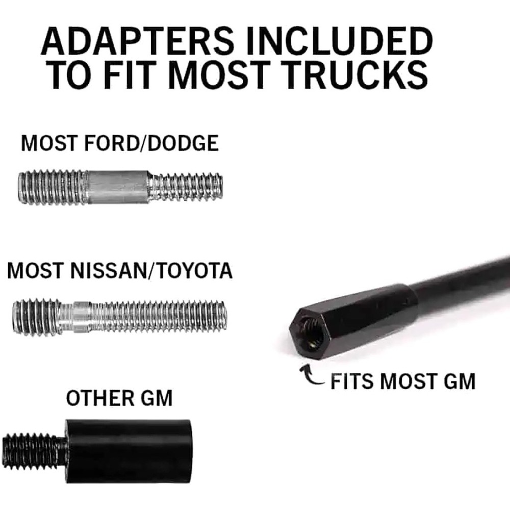 Double Take Arrow Antenna Black