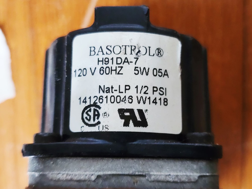 Basotrol H91DA-7 Automatic Gas Valve
