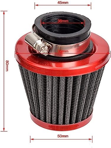 ATV Carburetor PZ22 with Fuel Filter and 22mm Air Filter for 110cc 125cc SSR