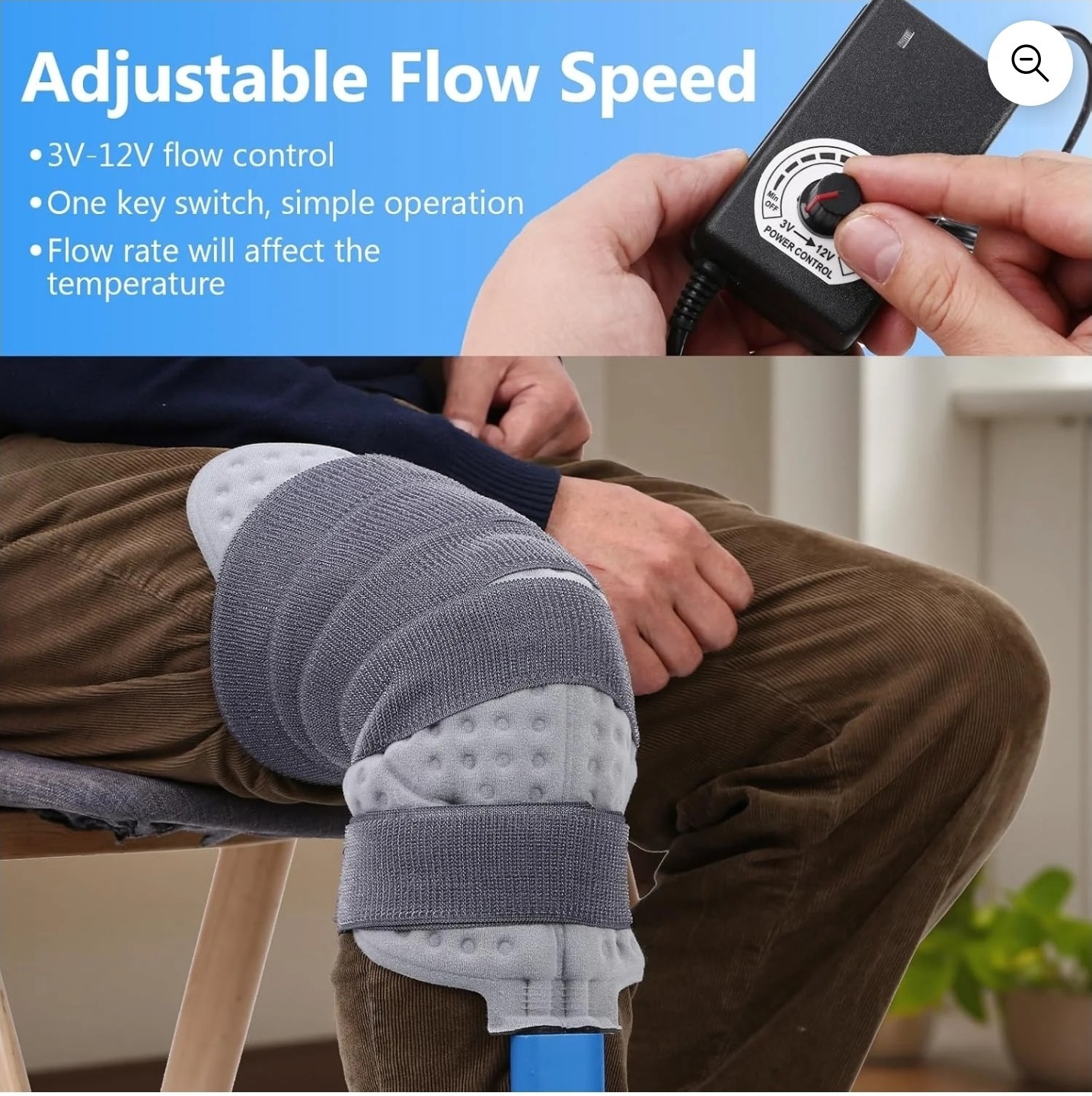 Cold Therapy System, Portable Ice for Knee Replacement, Post-Surgery, Tested....